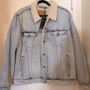 Levi’s Sherpa-Lined Denim Trucker Jacket